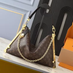M12075 Top quality 38x23x1cm Real Leather Chains Handbag BB-921426
