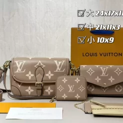 Bags Set-Size 24x17x11cm,21x11x3cm,10x9cm