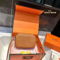 Classic High quality 15x5x12cm Real Leather Handbag BB-921143