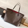 Brown Squares&Red Lining