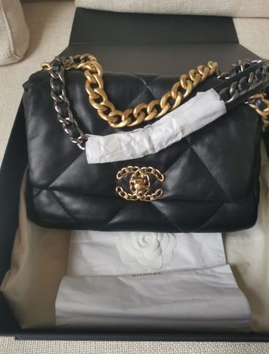 Vintage High quality Chain Real Leather Flap Handbag BB-921088 photo review