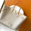 White Squares& Beige Lining