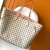 White Squares& Pink Lining