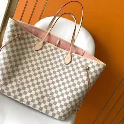 White Squares& Pink Lining