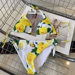 Sexy Flowers Bikini Swimsuit YY-625082