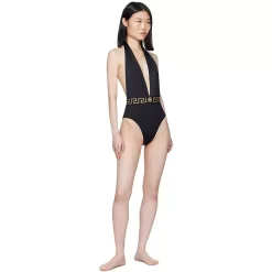 Sexy halter top One-piece Swimsuit YY-625115