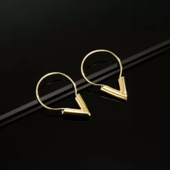 Fashion Golden Earrings ED-518002