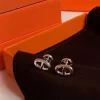 Classic Silver Earrings ED-518064