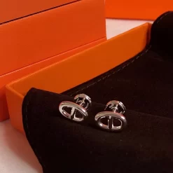Classic Silver Earrings ED-518064