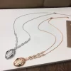 Fashion High Quality Diamonds Snake Necklace XL-519036