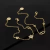 Vintage Star and Alphabet  2 Bracelets sets  SL-611005