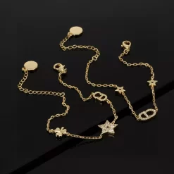 Vintage Star and Alphabet 2 Bracelets sets SL-611005