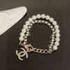 Classic Pearls Diamond Chains Bracelet SL-611023