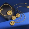 Vintage Diamonds Jewelry Sets For Earrings Bracelet Necklace SST-612012