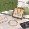Classic Alphabets Jewelry Sets For Bracelet Necklace SST-612015