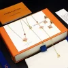 Classic Flowers Jewelry Sets For Bracelet Earrings Necklace SST-612017