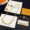 Classic Jewelry Sets For Ring Bracelet Earrings Necklace SST-612019