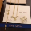 Fashion Heart Jewelry Sets For Earrings Bracelet Necklace SST-612039