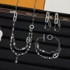 Fashion Diamonds Jewelry Sets For Earrings Bracelet Necklace SST-612055