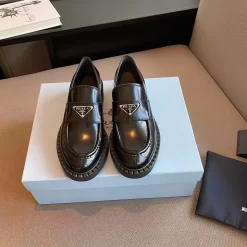 Fashion High Quality Patent Real Leather Shoes LX-672029