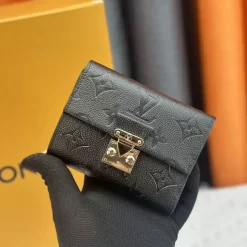 Classical M80880 11.5x8.5x4cm Real Leather Wallet BB-8050