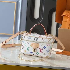 New M13662 11.5x6.5x19cm Real Leather Handbag BB-16055