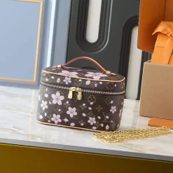 New M14181 M44495 20x13.5x12cm Flowers mini Makeup bag BB-14056