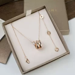 Fashion Diamonds Snake Necklace XL-519015