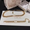 Fashion Diamonds Alphabet Jewelry Sets SST-612007