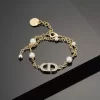 Fashion Diamonds Alphabet Pearls Bracelet SL-611003