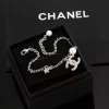 Classic Pearl Pendant Diamonds Alphabet Bracelet SL-611024