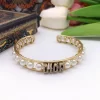 Vintage DSZ0006 open-ended Pearls Bracelet SL-611037