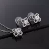 Fashion Diamonds Flowers Jewelry Sets SST-612006