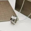 Fashion Ring Pendant Necklace XL-519019