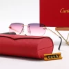 6 Colors 0089 High quality rimless metal temples Sunglasses TYJ-615077