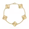 Classic Golden Flowers Bracelet SL-611017