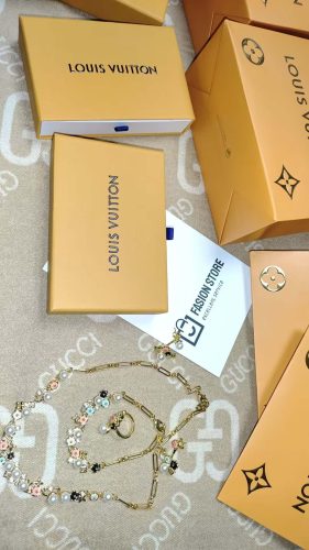 Classic Jewelry Sets For Ring Bracelet Earrings Necklace SST-612019 photo review