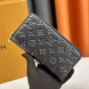 Fashion M81510 19.5x10.5x2.5cm Real Leather Wallet BB-8067
