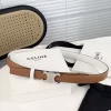 2.5cm wide Double Sides Real Leather Belt YD-66215