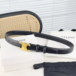 2.5cm wide Real Leather Belt YD-66216