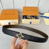 Classical 3cm wide Real Leather Belt YD-66222