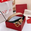 Classical 2.5cm wide Real Leather Belt YD-66238