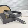 3.5cm wide Real Leather Belt YD-66246