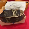 Classical 3cm wide Double Sises Real Leather Belt YD-66247