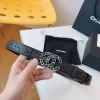 3cm Wide Real Leather Belt YD-66259