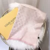 180x70cm Classic Tencel Cotton Material with Gold Thread Scarf WJ-68630