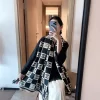 Fashion Top Quality Alphabets 100% Cashmere Scarf WJ-68665