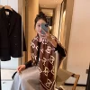 Fashion 140x140cm Top Quality Alphabets Scarf WJ-68667