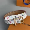 3cm wide Real Leather Belt YD-66223