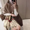 180x65cm Fashion Top quality Alphabets Scarf WJ-68628